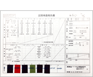 品質検査証明書