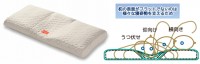 枕の表面がフラットでないのは様々な寝姿勢を支えるため