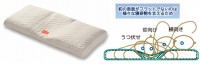 枕の表面がフラットでないのは様々な寝姿勢を支えるため