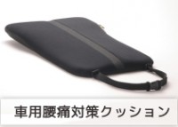 車用腰痛対策クッション